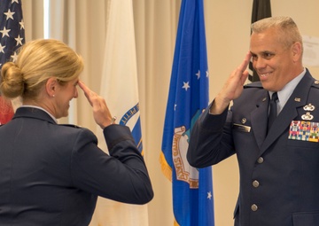 Lt. Col. Sean D. Riley promoted to the rank of Colonel in the Massachusetts Air National Guard