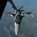 Red Flag-Alaska 19-2 KC-135 Aerial Refuels 18th AGRS F-16s