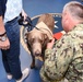 Naval Health Clinic Corpus Christi service dog promoted to lieutenant commander
