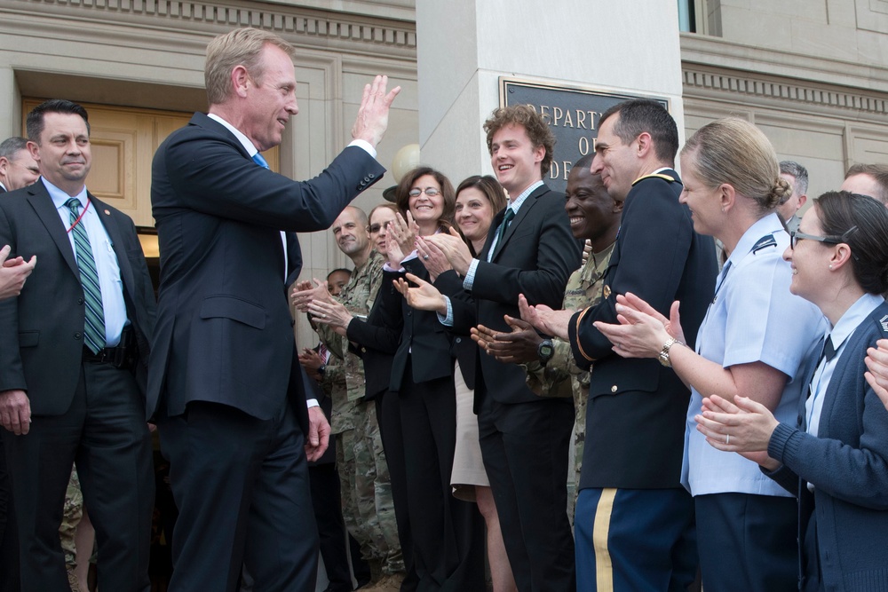Acting Secretary of Defense Shanahan Departs Pentagon
