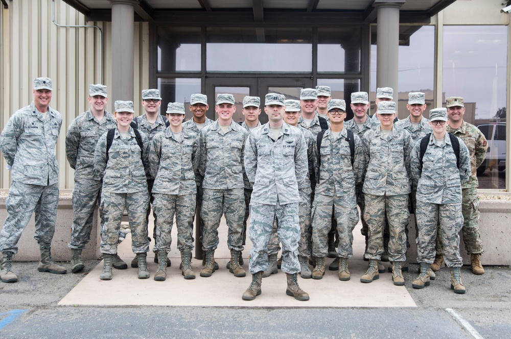 Vandenberg participates in the 2019 Space Cadre Program for ROTC cadets