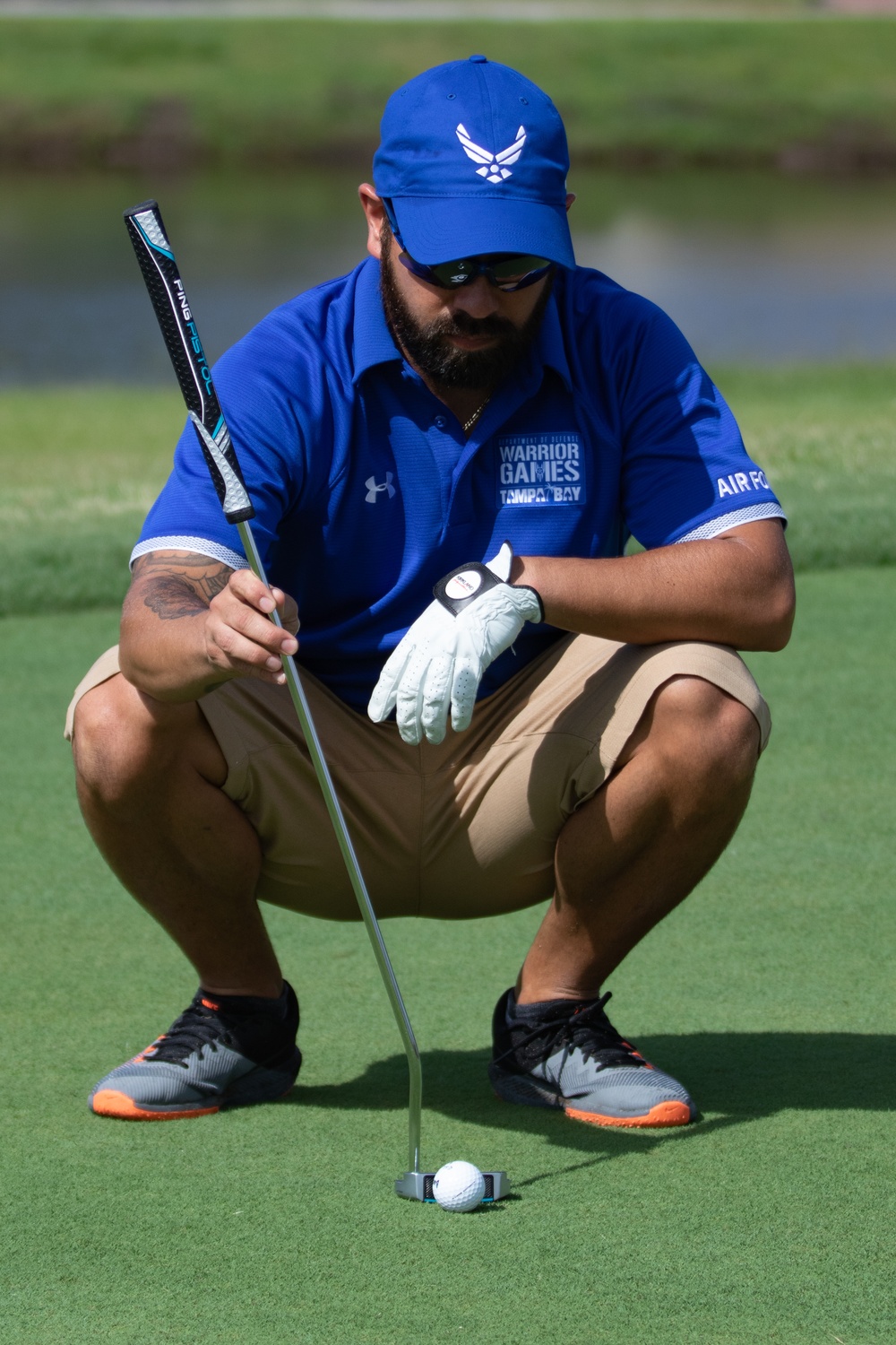 Warrior Golf Putt Analyzing