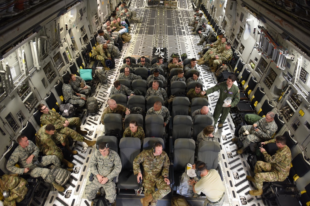 North Carolina and Louisiana Air National Guard travel to Alaska for Training