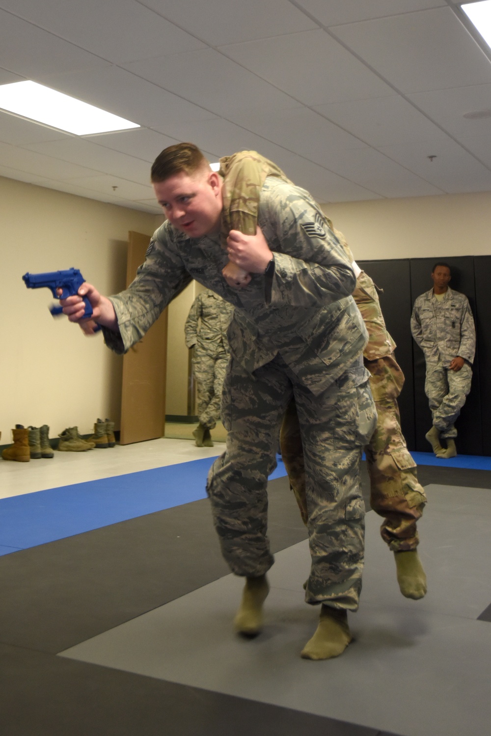 145th and 159th Security Forces Squadron Train for Tactical Combat