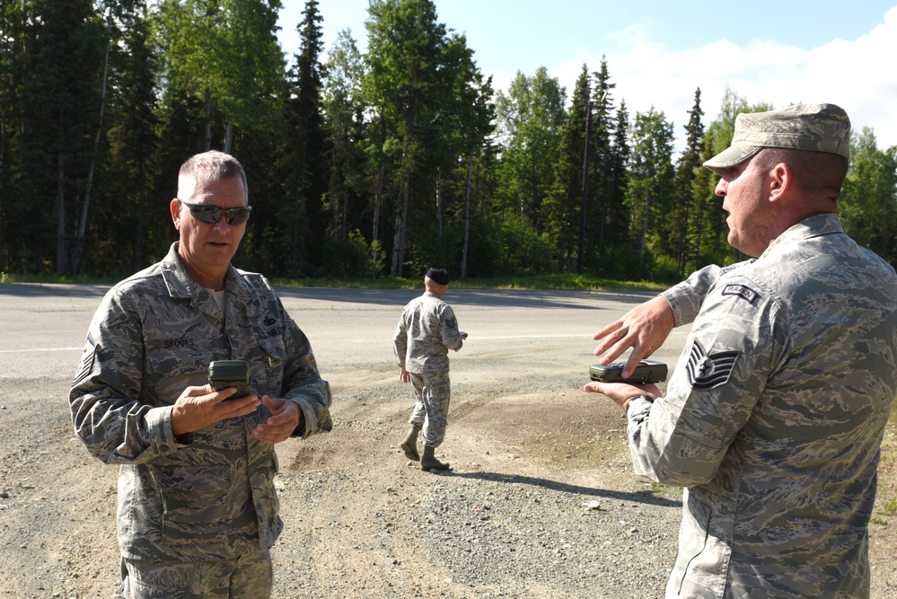 145th Security Forces Squadron Prepares for Land Navigation Training in Alaska