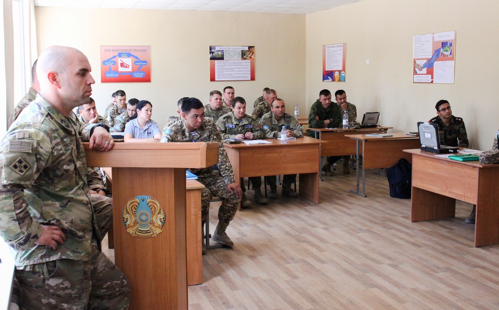 Battalion MDMP training at Steppe Eagle 19