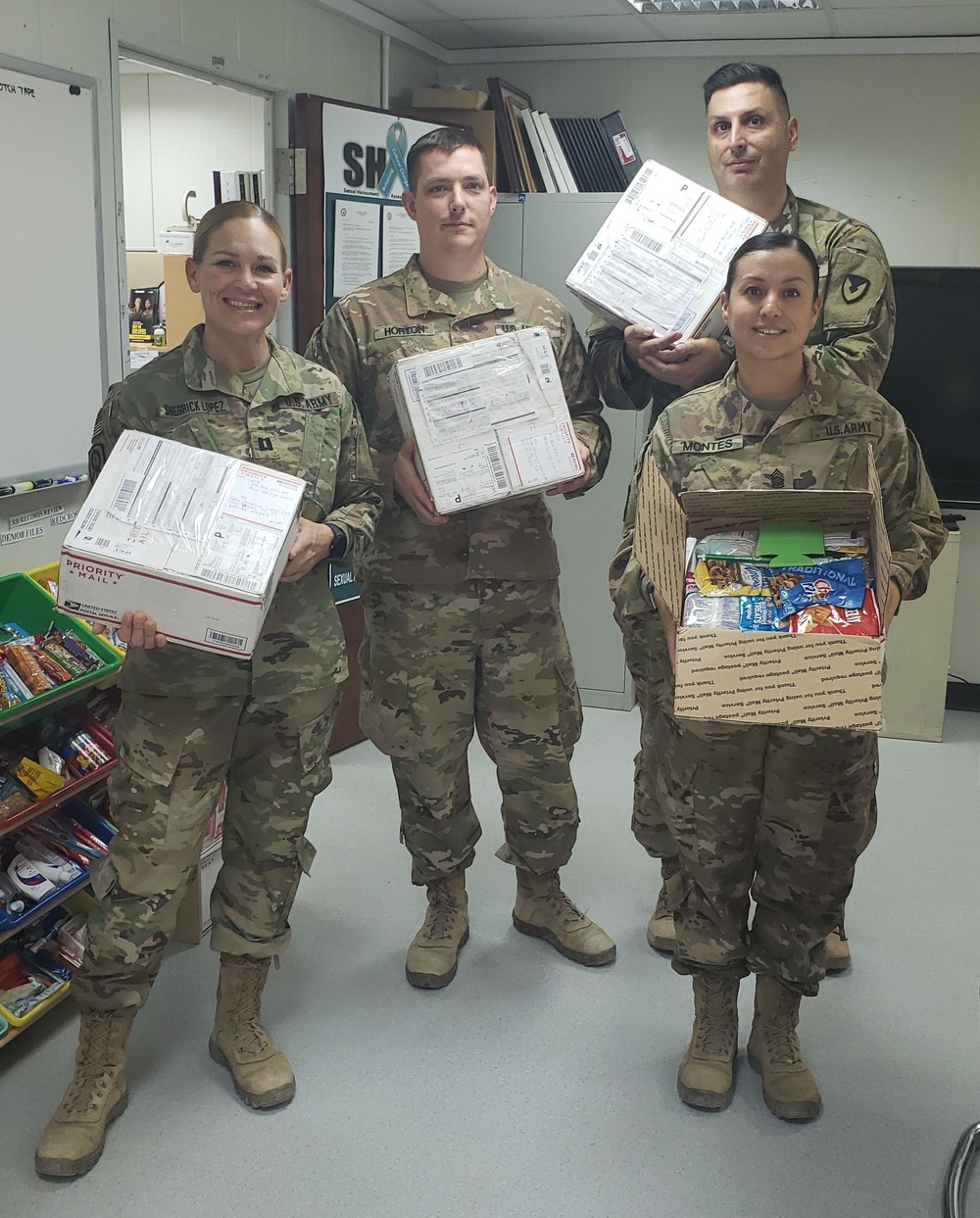 1106th Soldiers Send Special Thanks