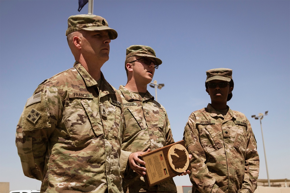 Staff Sgt. Paul Francis Gift of Appreciation