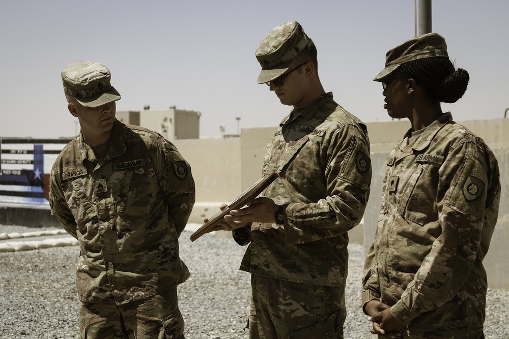 Staff Sgt. Paul Francis Gift of Appreciation