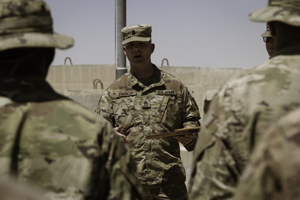 Staff Sgt. Paul Francis Gift of Appreciation