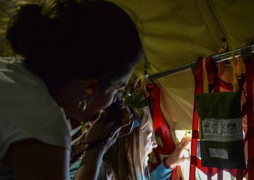 Bulgarian media flies on United States KC-135R Stratotanker