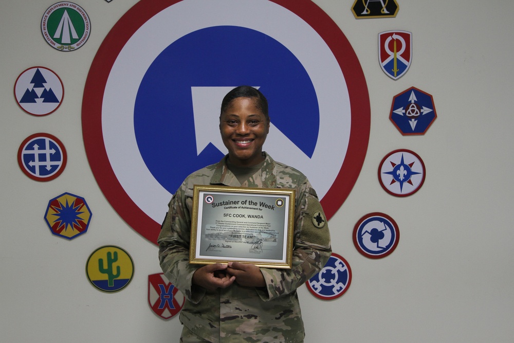 DVIDS - Images - Sustainer of the Week: SFC Wanda Cook