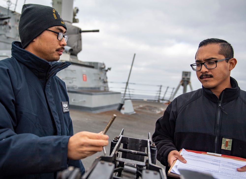 USS Michael Murphy Maintenance Condition Inspections