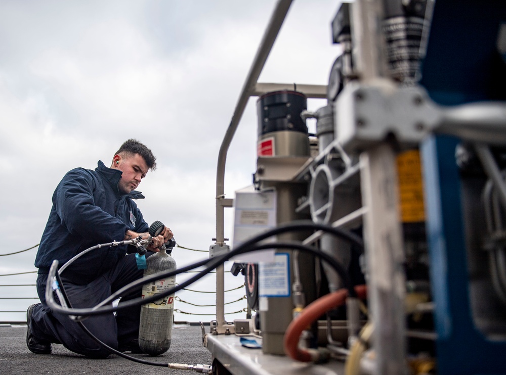 USS Michael Murphy Maintenance Condition Inspections