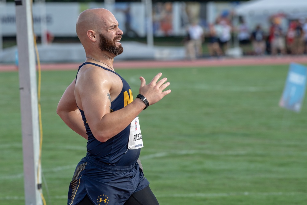 Team Navy track team at Warrior Games 2019