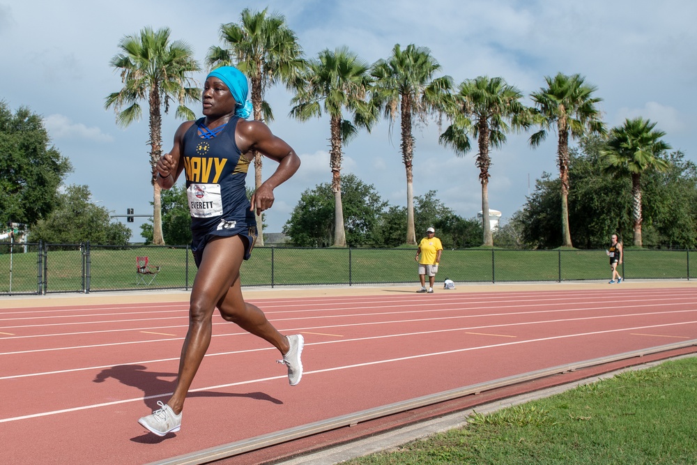 Team Navy track team at Warrior Games 2019