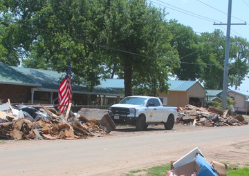 Cleaning Up River Road in Webbers Falls