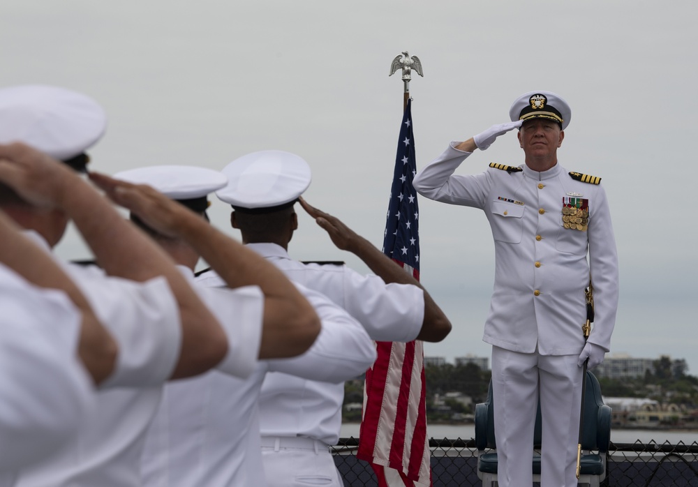 Capt. James F. Elizares Retires After 42 Years of Service