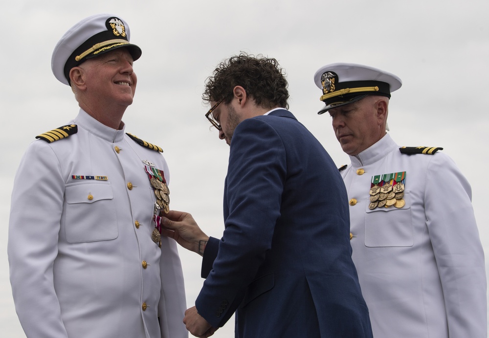 Capt. James F. Elizares Retires After 42 Years of Service
