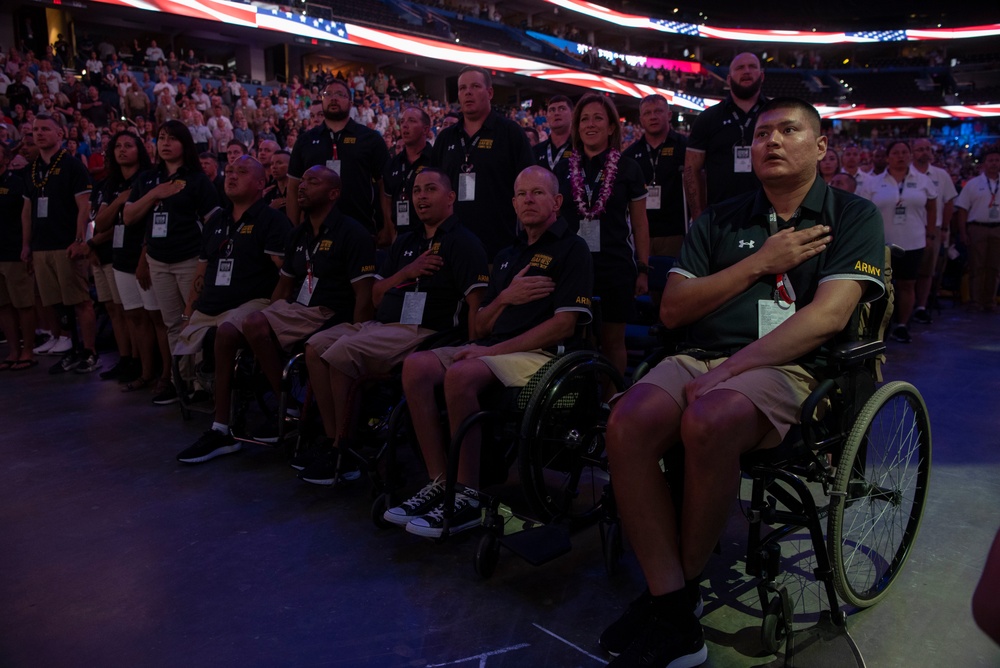 Warrior Game Athletes Honored at Opening Ceremony