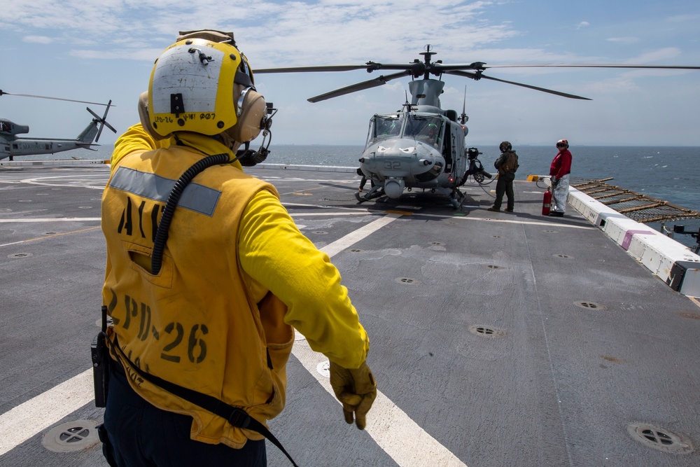 USS John P. Murtha Flight Operations