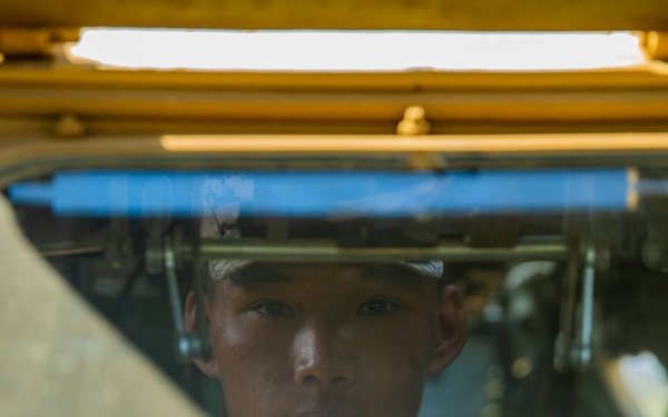 Mongolian, Malaysian Armed Forces train in convoy escort