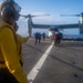 USS Harpers Ferry Conducts Flight Quarters