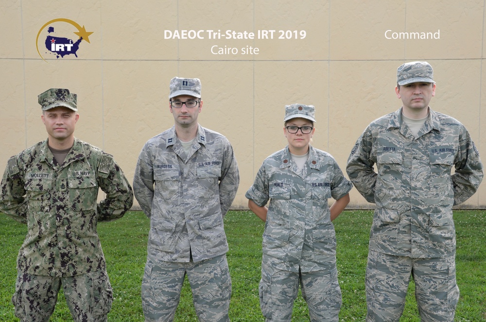 DAEOC Tri-State IRT Cairo site commanders