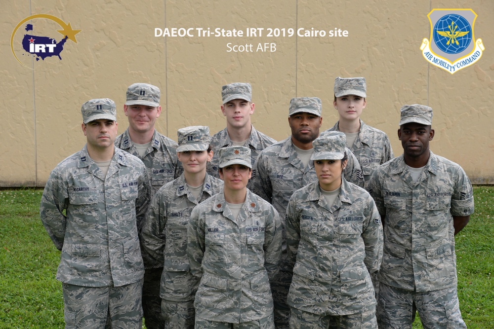 Scott AFB Airmen support IRT mission