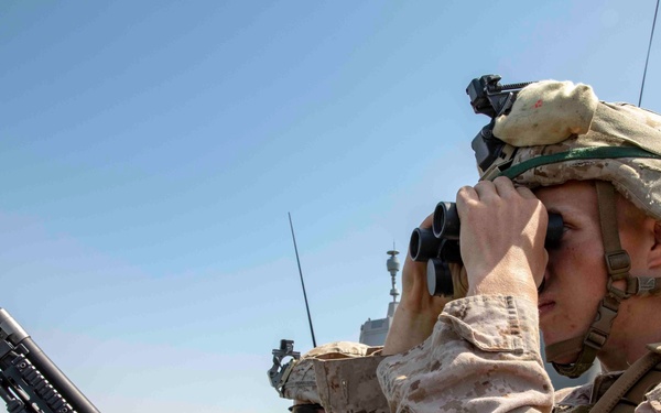 Suez Northbound Transit, USS Arlington, 190620