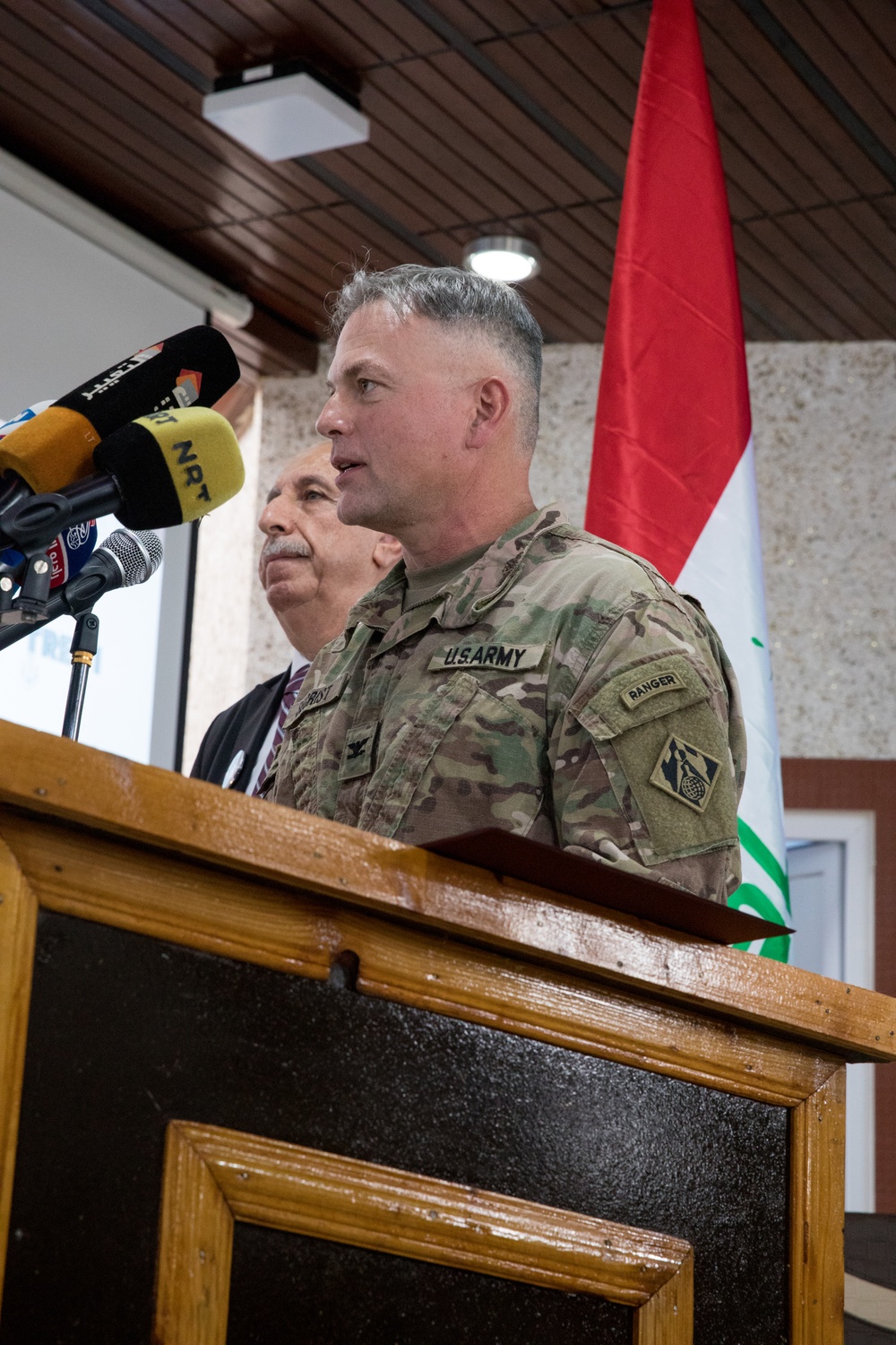 Mosul Dam Change of Authority Ceremony