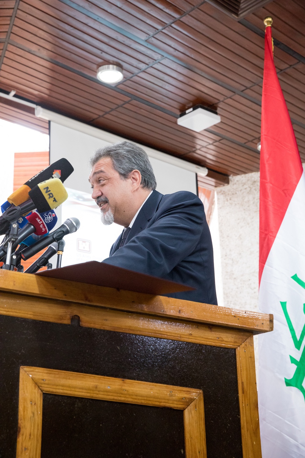 Mosul Dam Change of Authority Ceremony