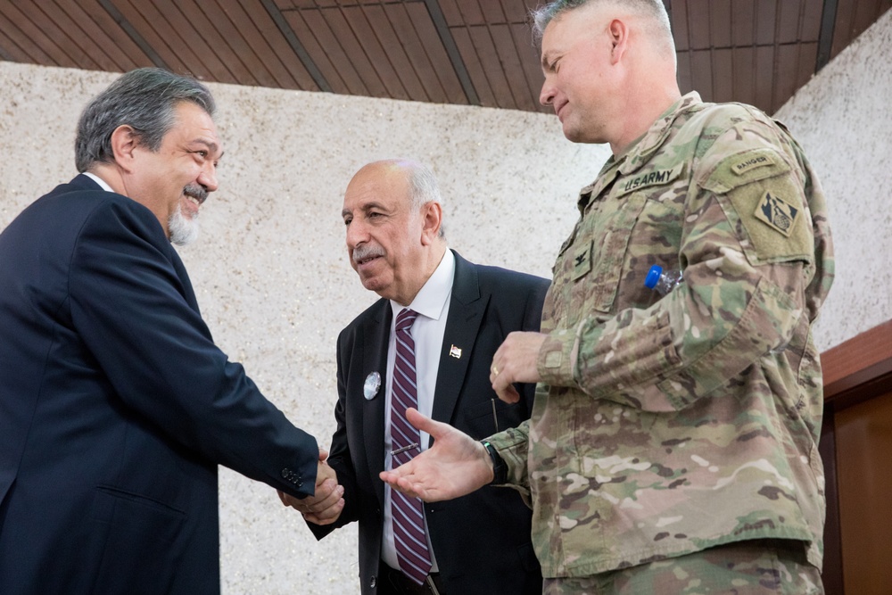 Mosul Dam Change of Authority Ceremony