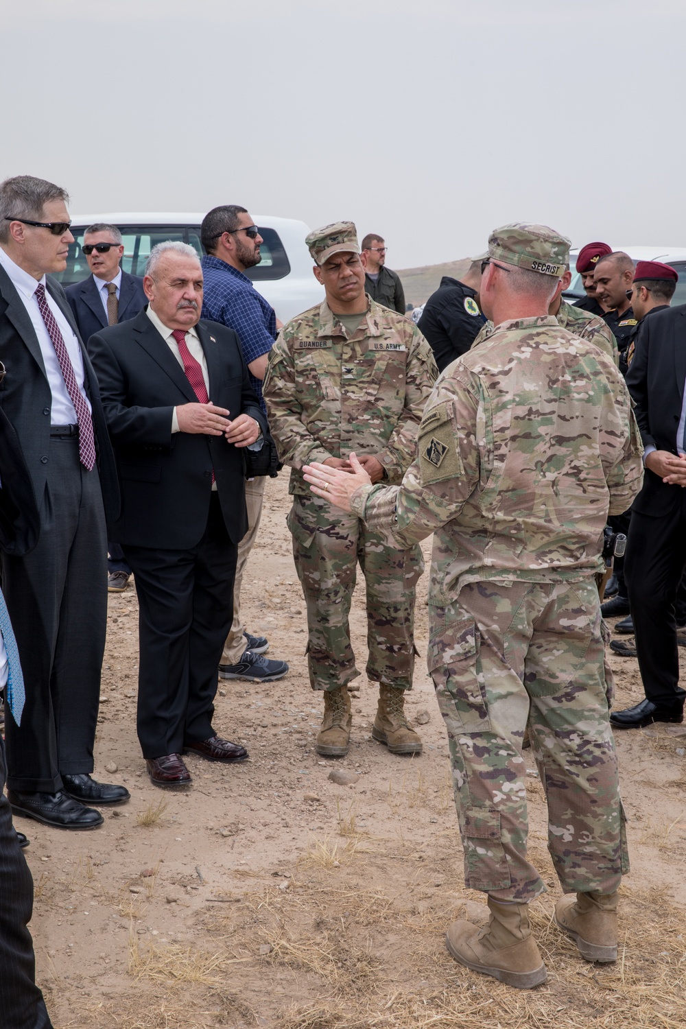 Mosul Dam Change of Authority Ceremony