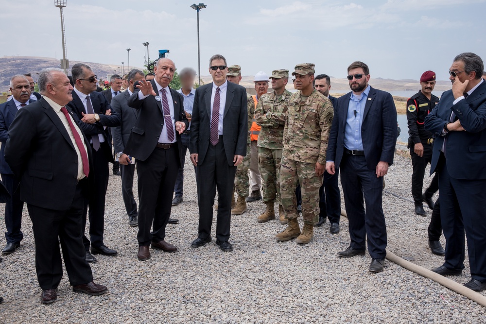 Mosul Dam Change of Authority Ceremony