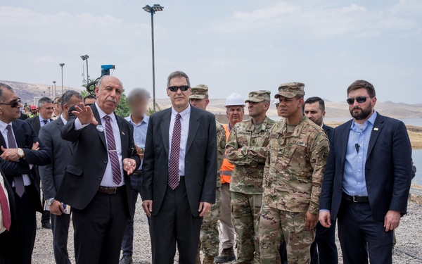 Mosul Dam Change of Authority Ceremony
