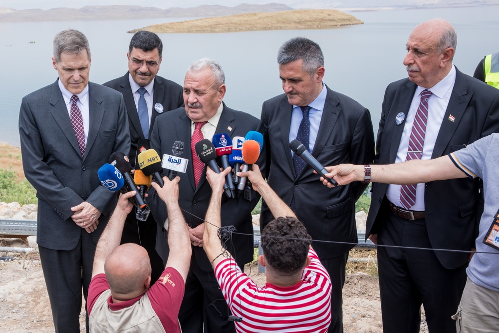 Mosul Dam Change of Authority Ceremony