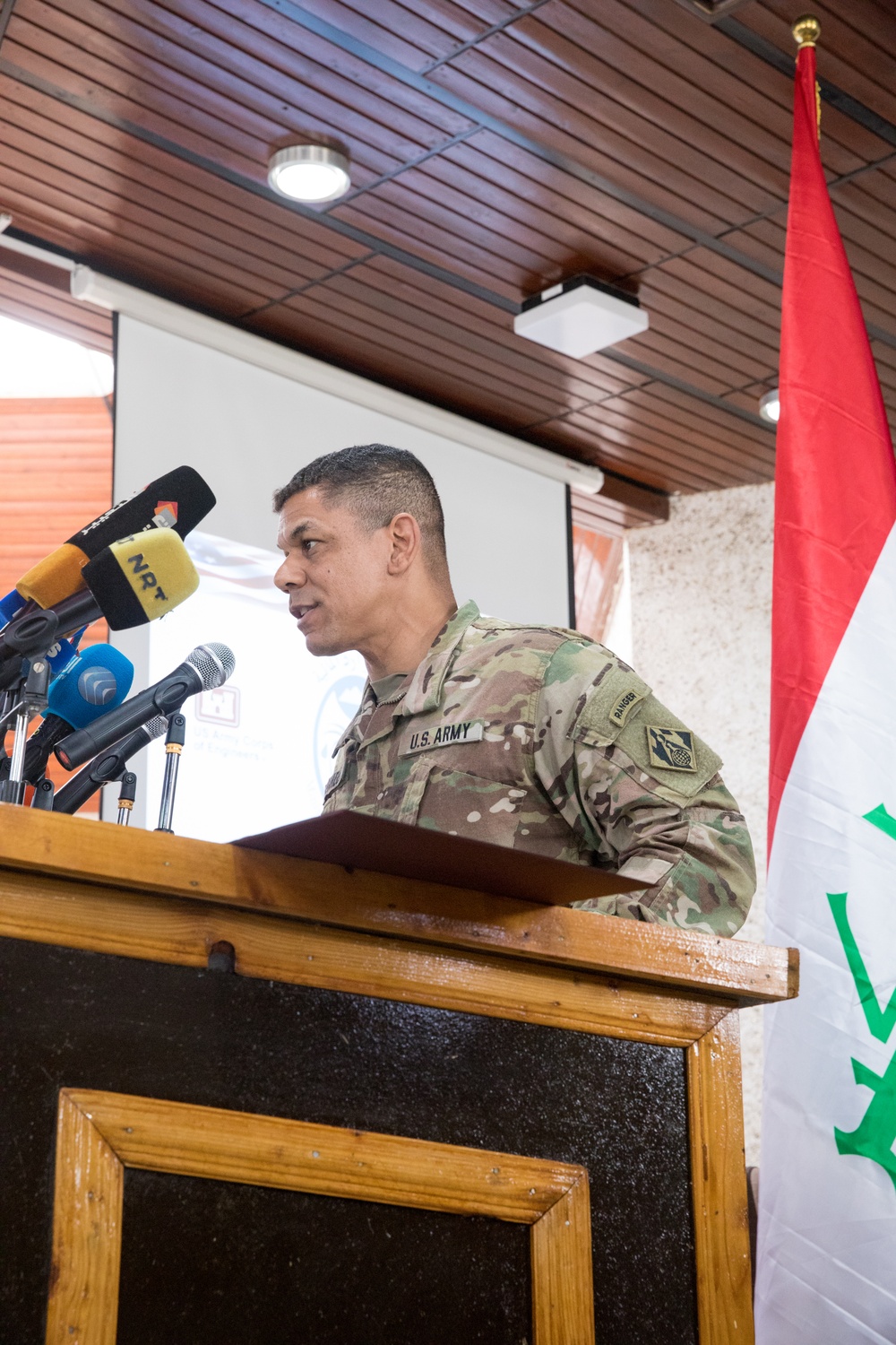 Mosul Dam Change of Authority Ceremony