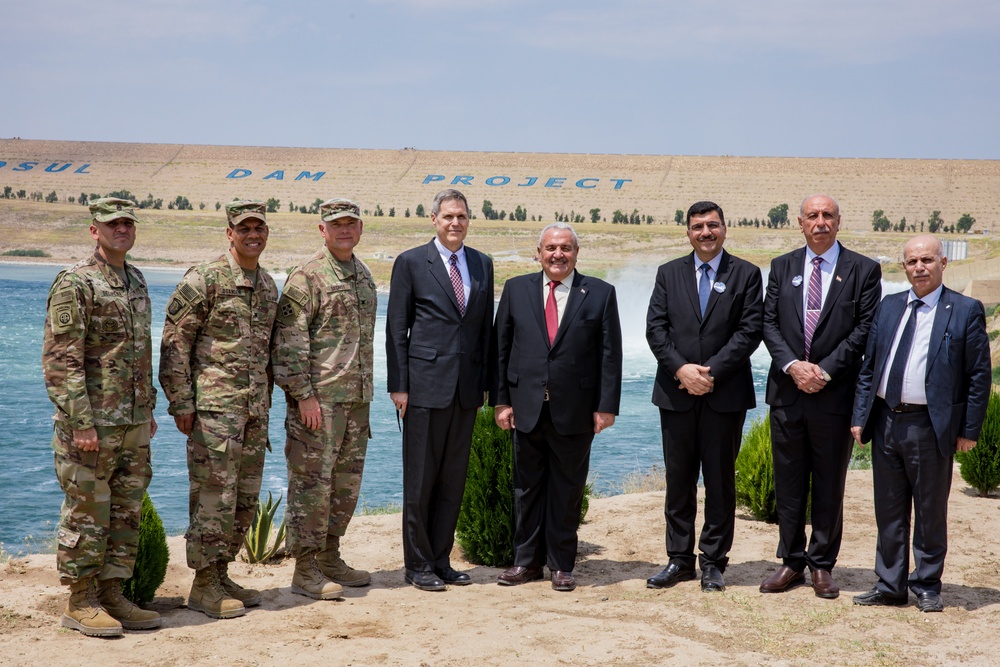 Mosul Dam Change of Authority Ceremony