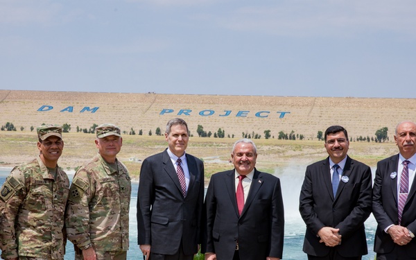 Mosul Dam Change of Authority Ceremony
