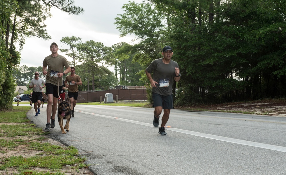 AFSOC holds Run to Honor 5k run/ruck for fallen Airmen