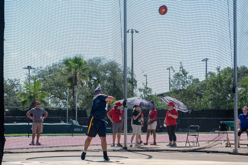 Team Navy Field Events at Warrior Games 2019