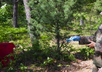Soldiers from the 414th Civil Affairs Battalion Investigate a Contaminated Water Source