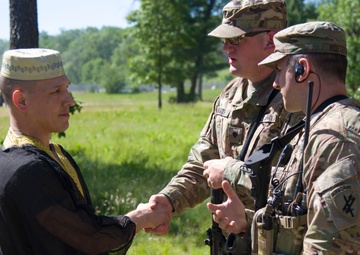 Soldiers from the 414th Civil Affairs Battalion Investigate a Contaminated Water Source