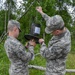 134th ARW Public Health Technician capture mosquitoes for testing