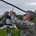 134th ARW Public Health Technician capture mosquitoes