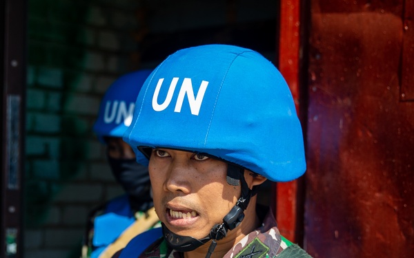 Indonesian airmen conduct security training in Mongolia