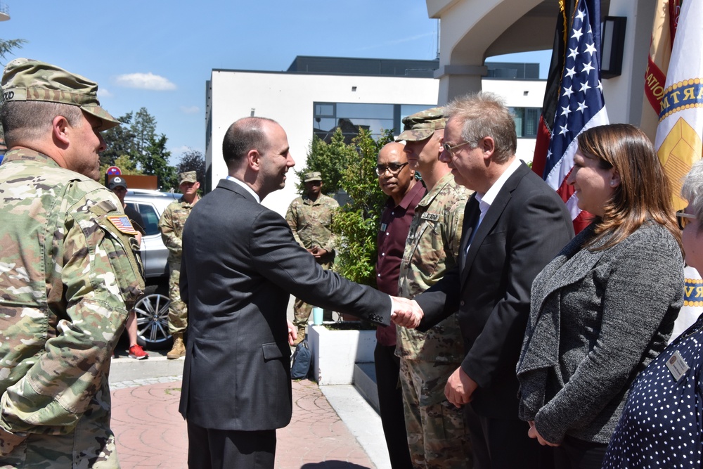 Acting assistant secretary of Army for installations, energy, environment visits Wiesbaden