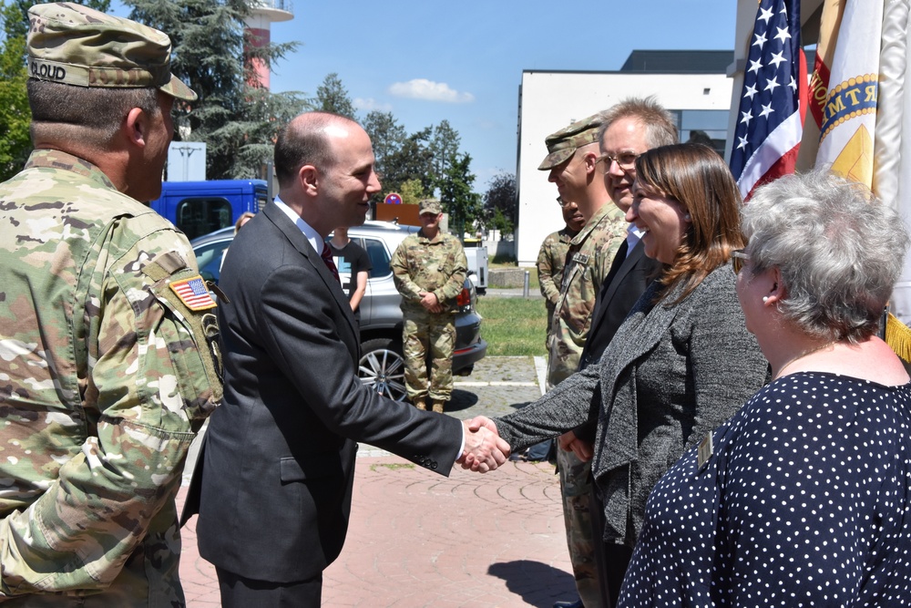 Acting assistant secretary of Army for installations, energy, environment visits Wiesbaden