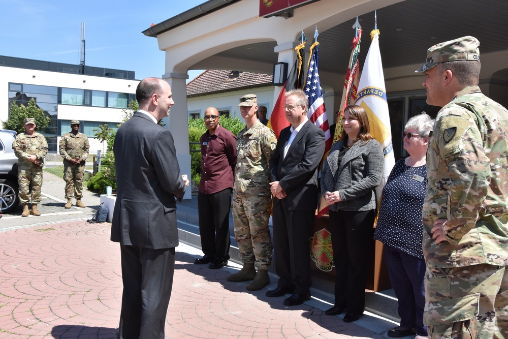 Acting assistant secretary of Army for installations, energy, environment visits Wiesbaden
